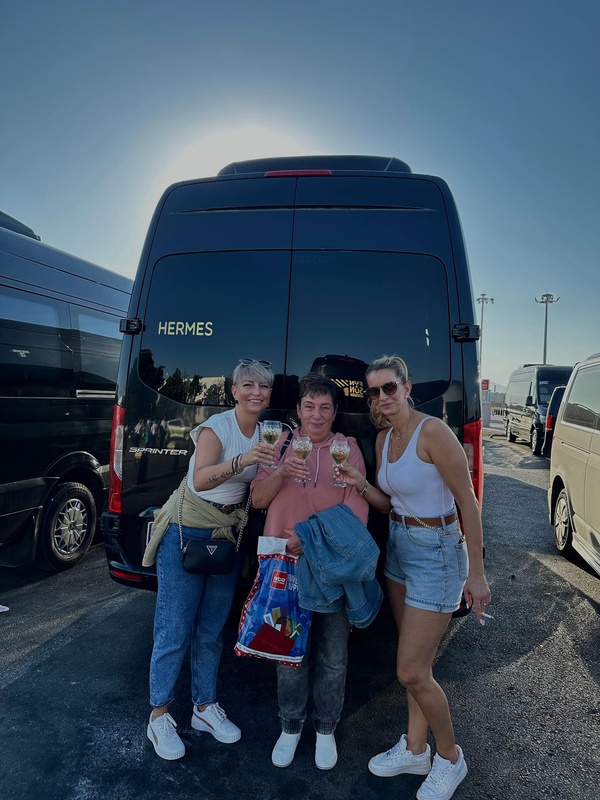 We Send You Off with a Smile